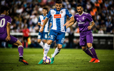 RCD Espanyol Player in Action