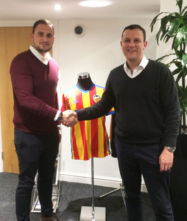 Steve Butchart CEO inspiresport and Luis Martinez Int Bus Dev Mgr Valencia