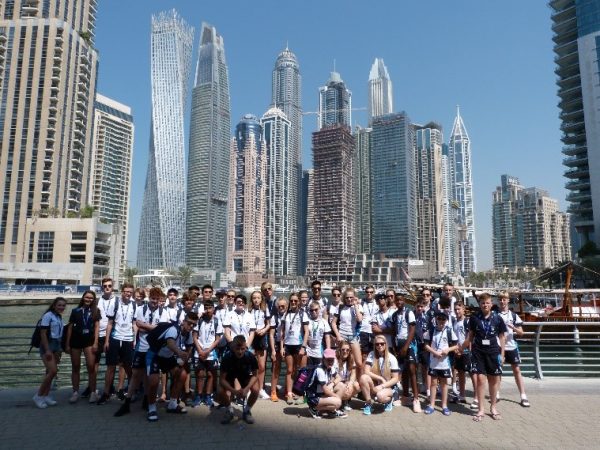 Fulneck School Dubai Tour Shots of pupils