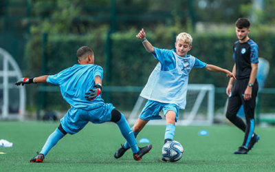 Manchester City Football Tour Training