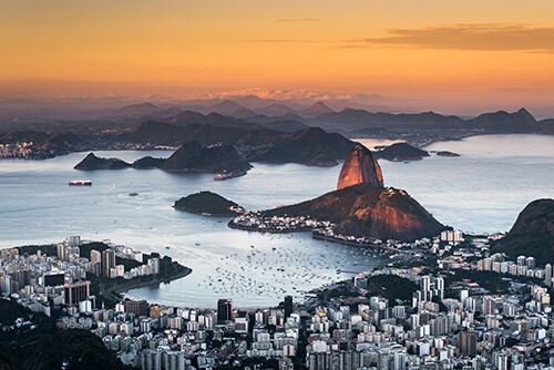 Sugarloaf Mountain sunset