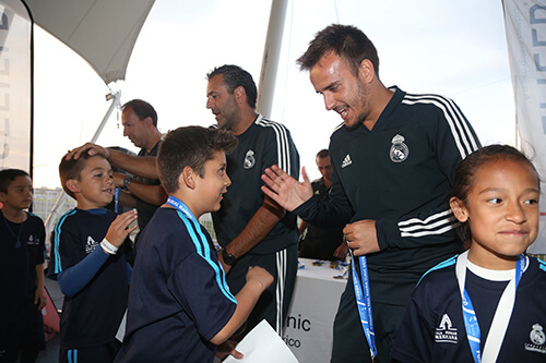 Real Madrid Foundation Training football development tour