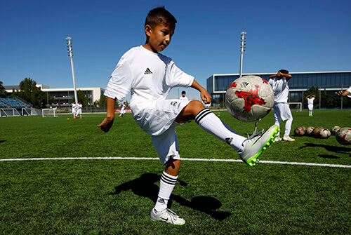 Real Madrid Foundation Training Session