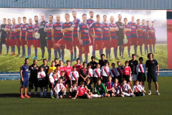 FC Barcelona School Group Picture FC Barcelona School Group Picture